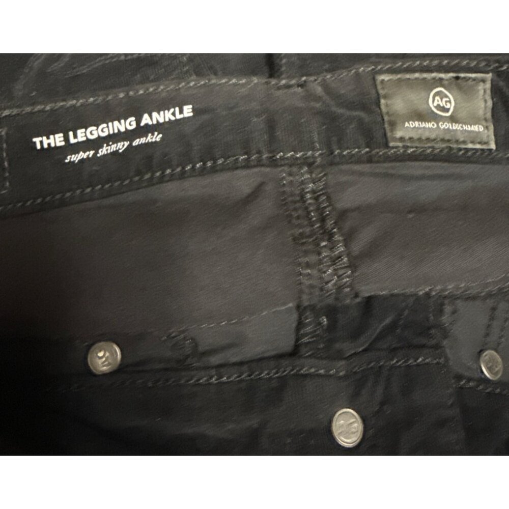 NEW AG Adriano Goldschmied Women's Pants Corduroy Legging Ankle Super Skinny 24R - Picture 10 of 13